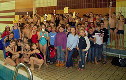 Stadtmeisterschaften der Wiehler Grundschulen im Schwimmen
