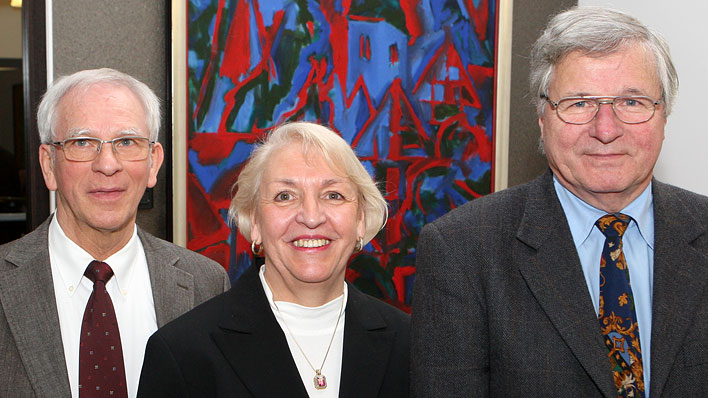 V.l.: Jrgen Riedel, Petra Riedel-Zapp und Michael Herbrand - Foto: Christian Melzer
