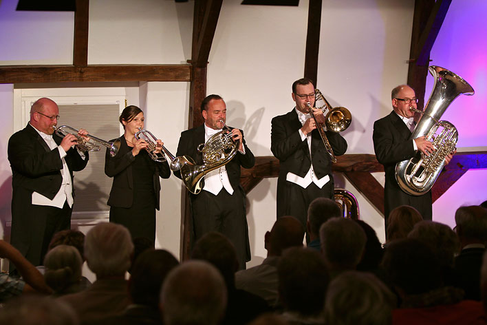 Harmonic Brass im Burghaus Bielstein. Foto: Christian Melzer
