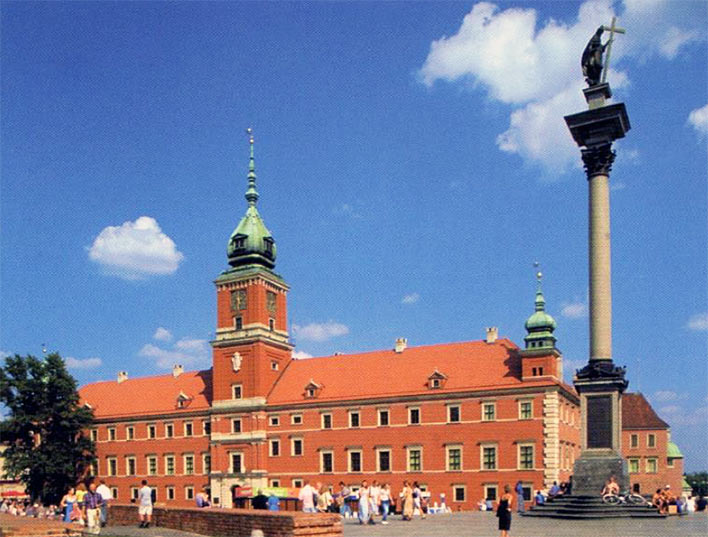 Schlossplatz in Warschau