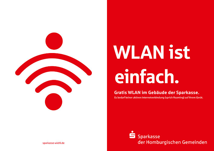 Ab sofort gibt es freies WLAN in der Wiehler Hauptstelle, ab Mitte des Jahres auch in Nmbrecht und Bielstein