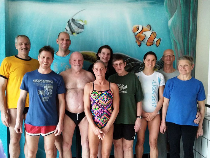 WSG Teilnehmer des 45. Internationalen Mastersschwimmfest in Hrth.