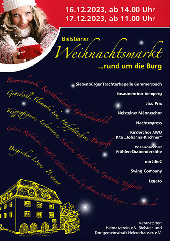 Plakat: Heimatverein Bielstein