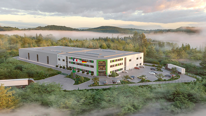 Der neue Standort der Firma Reiku wird mehr als dreimal so gro sein wie der bisherige. Grafik: Ingenieurbro Lang & Stranzenbach