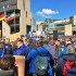 Haus fr Menschen mit Behinderung Wiehl GmbH protestiert gegen Gesetzesvorhaben vor dem Dsseldorfer Landtag