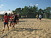 Beachhandball: Favoritenstrze bei den Oberbergischen Meisterschaften der Damen und Herren