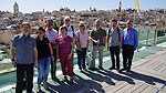 Wiehler Delegation mit Brgermeister Ulrich Stcker zu Besuch in Yoqne’am/Israel