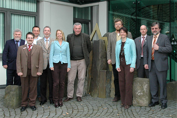Pdagogen des Berufskolleg Oberberg zu Gast bei einem Seminar in der Sparkasse der Homburgischen Gemeinden in Wiehl