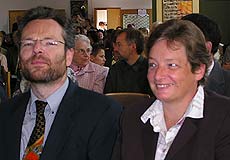 Pastor Siegfried Wolf und seine Frau Hannelore Wol