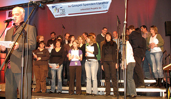 Der Marienhagener Gospelchor belegte den 3. Platz
