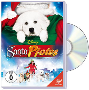 DVD-Cover „Santa Pfotes groes Weihnachtsabenteuer“
