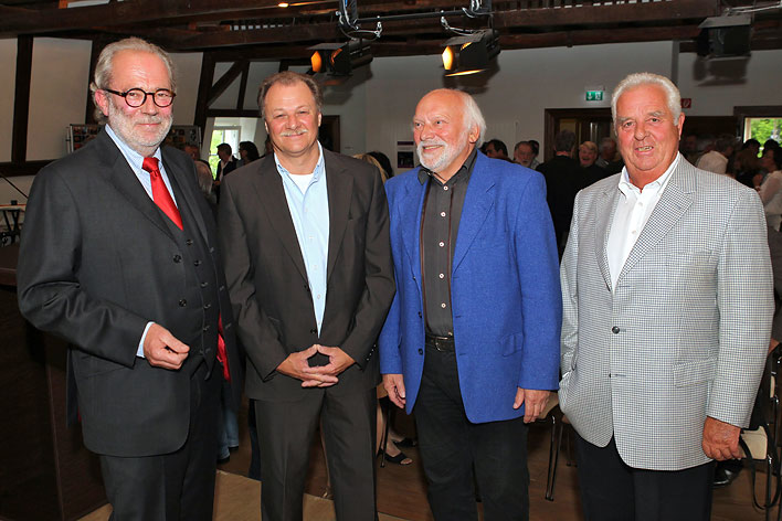 V.l.: Dr. Erwin Kampf, Hans-Joachim Klein, Rdiger Boy und Wolfgang Mehren - Foto: Christian Melzer