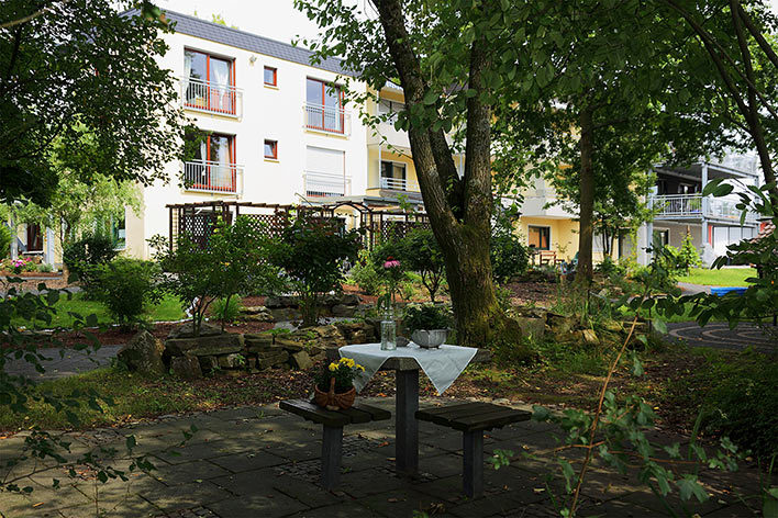 Haus am Konradsberg heute mit Garten