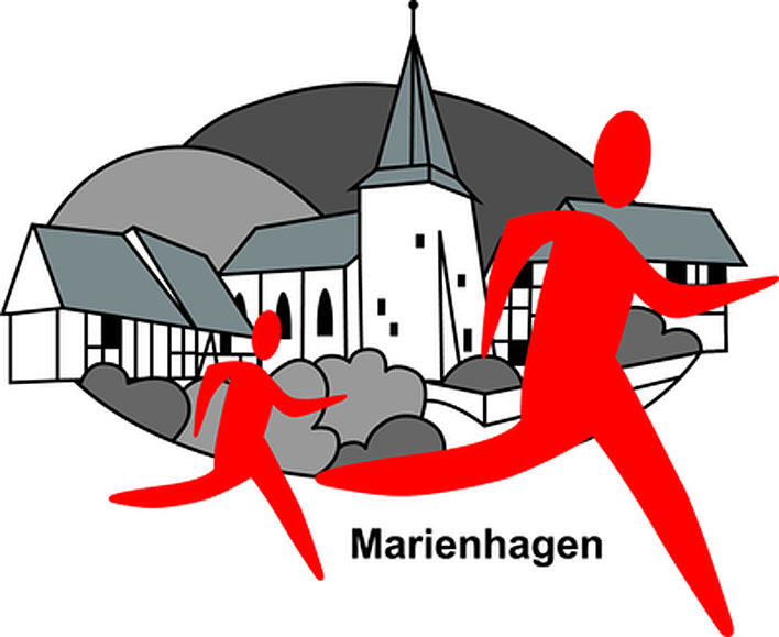 Das Logo des Marienhagener Glhweinlaufs. Grafik: VfR Marienhagen