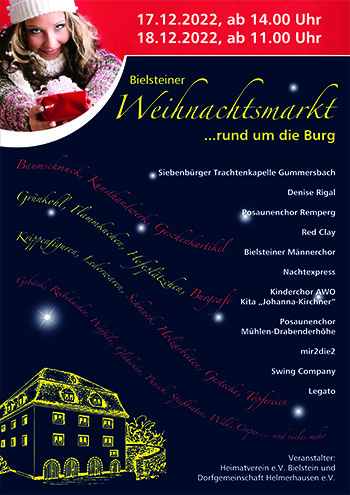Plakat: Heimatverein Bielstein