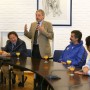 Bürgermeister Becker-Blonigen empfängt die U-23 Nationalelf aus Usbekistan