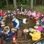 Waldlager des Evangelischen Kindergartens Drabenderhöhe: Werte und Regeln in der Natur erlebt