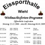Eissporthalle und Hallenbad: Weihnachtsferien-Programm