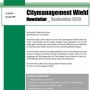 Citymanagement Wiehl: Newsletter September 2019