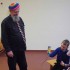 Die Weiershagener Vorschulkinder forschten mit „Hilli“ in seiner Physikshow
