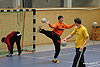 Sporthalle Wiehl: Handballbundesligist Wilhelmshavener HV im Trainingslager in Wiehl