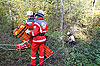 Feuerwehr Wiehl probt den Ernstfall an der Wiehltalbahn